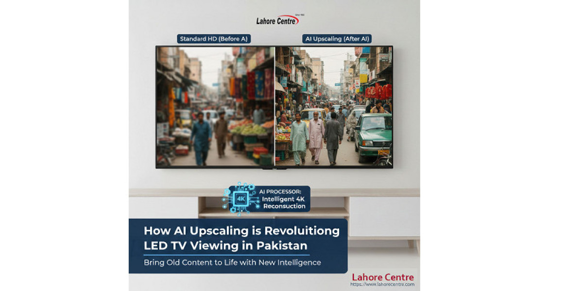 How AI Upscaling is Revolutionizing LED TV Viewing in Pakistan