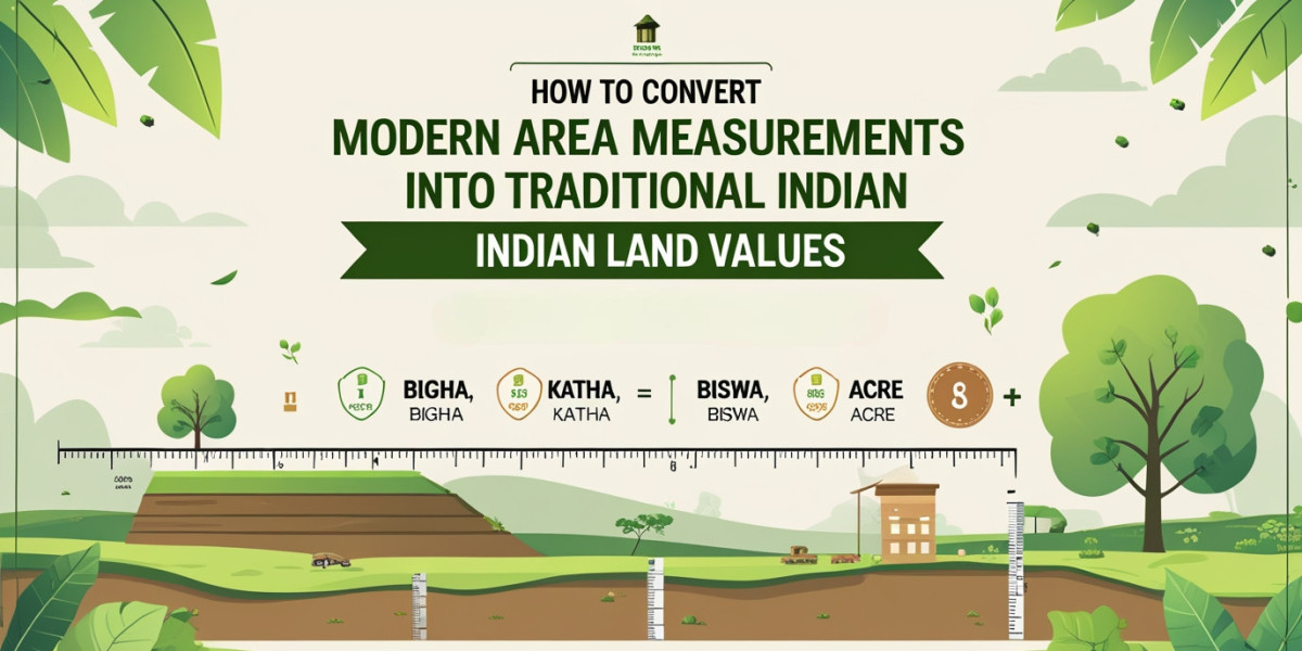 How to Convert Modern Area Measurements Into Traditional Indian Land Values
