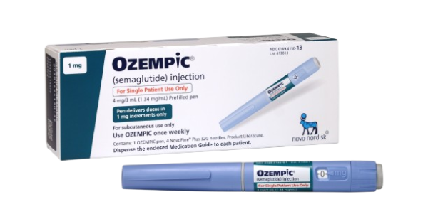 Ozempic 1 mg (Semaglutide)—Weight Loss and Diabetes Therapy.