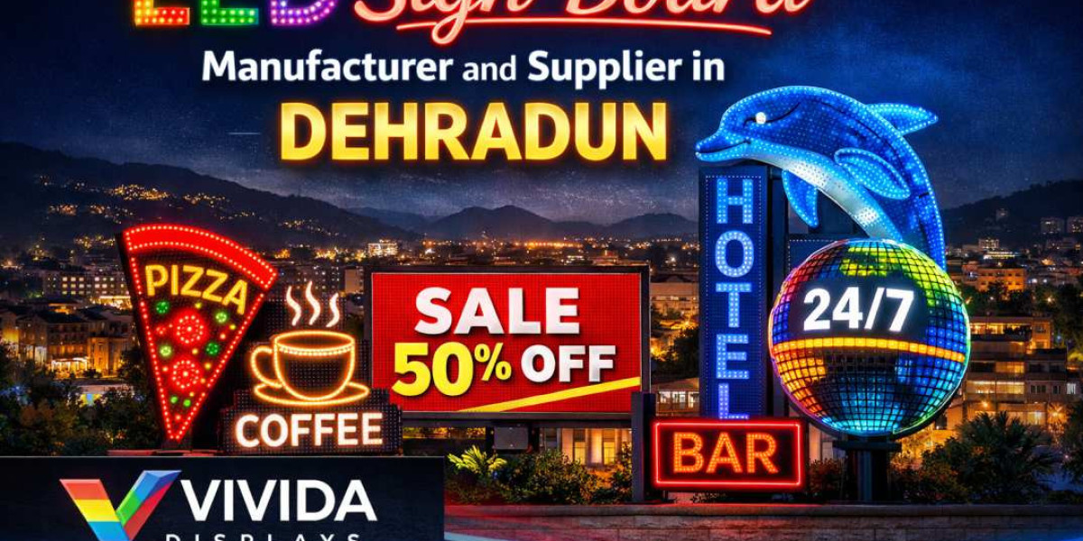 LED Sign Board Manufacturer and Supplier in Dehradun – Vivida Displays
